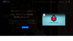 What Thepanelstation.com website looked like in 2023 (1 year ago)