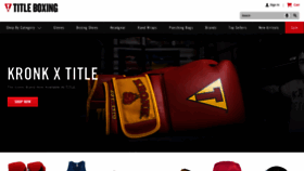 What Titleboxing.com website looked like in 2023 (1 year ago)