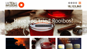 What Tea.co.uk website looked like in 2023 (1 year ago)