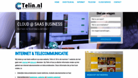 What Telin.nl website looked like in 2023 (1 year ago)
