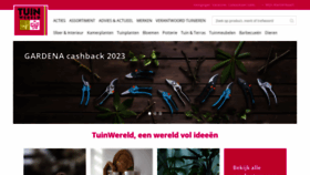 What Tuinwereld.nl website looked like in 2023 (1 year ago)
