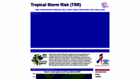 What Tropicalstormrisk.com website looked like in 2023 (1 year ago)