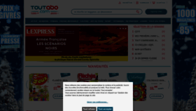 What Toutabo.com website looked like in 2023 (1 year ago)