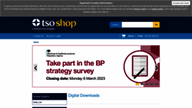 What Tsoshop.co.uk website looked like in 2023 (1 year ago)