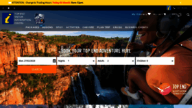 What Tourismtopend.com.au website looked like in 2023 (1 year ago)