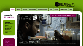 What Thefilmcollaborative.org website looked like in 2023 (1 year ago)