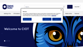 What Tax.org.uk website looked like in 2023 (2 years ago)