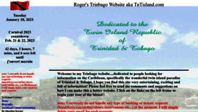 What Tntisland.com website looked like in 2023 (1 year ago)