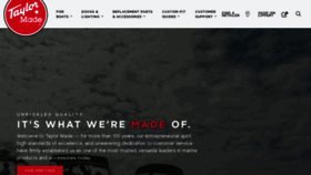 What Taylormadeproducts.com website looked like in 2023 (1 year ago)