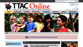 What Ttaconline.org website looked like in 2023 (1 year ago)