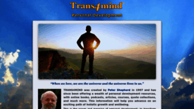 What Trans4mind.com website looked like in 2023 (1 year ago)
