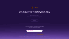 What Thaiairways.com website looked like in 2023 (1 year ago)