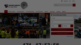 What Tag-der-logistik.de website looked like in 2023 (1 year ago)