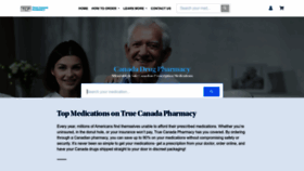 What Truecanadapharmacy.com website looked like in 2023 (1 year ago)