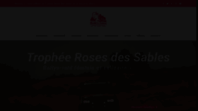What Trophee-roses-des-sables.com website looked like in 2023 (1 year ago)