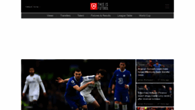 What Thisisfutbol.com website looked like in 2023 (1 year ago)