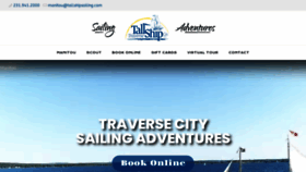 What Tallshipsailing.com website looked like in 2023 (1 year ago)