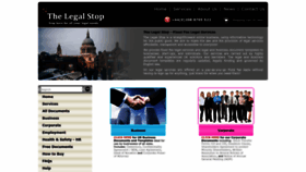 What Thelegalstop.co.uk website looked like in 2023 (2 years ago)