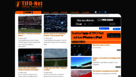What Tifonet.it website looked like in 2023 (2 years ago)