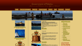 What Tokelau.org.nz website looked like in 2023 (1 year ago)