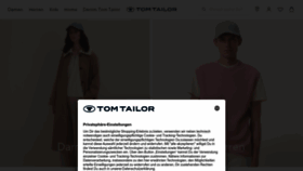What Tom-tailor.com website looked like in 2023 (1 year ago)