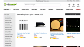 What Thesolarcentre.co.uk website looked like in 2023 (3 years ago)