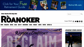 What Theroanoker.com website looked like in 2023 (1 year ago)