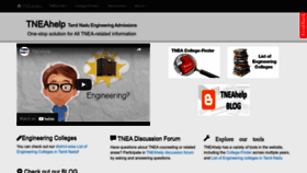 What Tneahelp.in website looked like in 2023 (1 year ago)