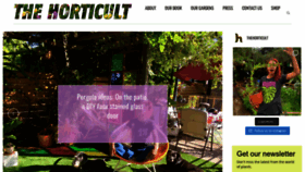 What Thehorticult.com website looked like in 2023 (1 year ago)