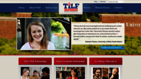 What Tilfoundation.org website looked like in 2023 (1 year ago)