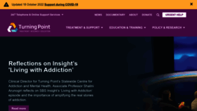 What Turningpoint.org.au website looked like in 2023 (1 year ago)