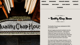 What Thequalitychophouse.com website looked like in 2023 (1 year ago)