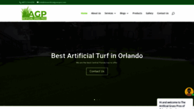 What Turfgrassorlando.com website looked like in 2023 (1 year ago)