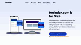 What Torrindex.com website looked like in 2023 (1 year ago)