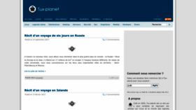 What Tux-planet.fr website looked like in 2023 (1 year ago)