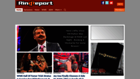 What Theringreport.com website looked like in 2023 (1 year ago)