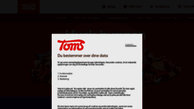 What Tomsgroup.com website looked like in 2023 (1 year ago)