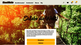 What Travelworks.de website looked like in 2023 (1 year ago)