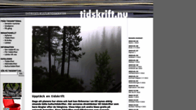 What Tidskrift.nu website looked like in 2023 (1 year ago)