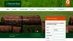 What Tuinengras.nl website looked like in 2023 (1 year ago)