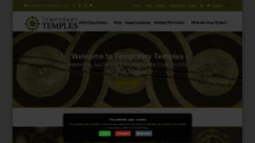 What Temporarytemples.co.uk website looked like in 2023 (1 year ago)