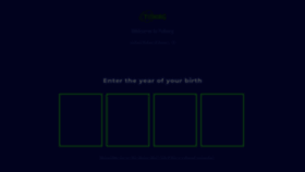 What Tuborg.com website looked like in 2023 (1 year ago)