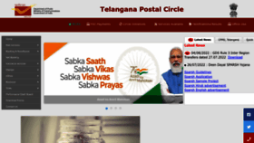 What Telanganapostalcircle.in website looked like in 2023 (2 years ago)