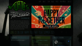 What Theturtles.com website looked like in 2023 (1 year ago)
