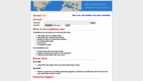 What Torrenteditor.com website looked like in 2023 (1 year ago)