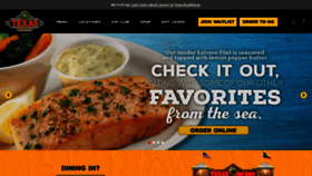 What Texasroadhouse.com website looked like in 2023 (1 year ago)