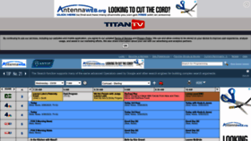 What Titantv.com website looked like in 2023 (1 year ago)