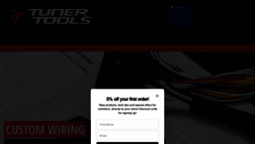 What Tunertools.com website looked like in 2023 (1 year ago)