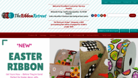 What Theribbonretreat.com website looked like in 2023 (1 year ago)