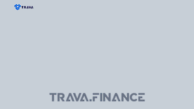 What Trava.finance website looked like in 2023 (1 year ago)